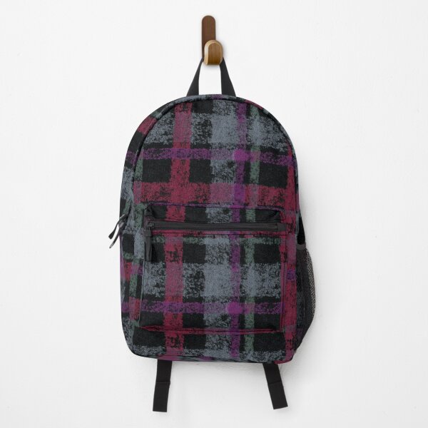 Item preview, Grunge Textured Wool Plaid in Muted Colors VII designed and sold by Atlas Kai.