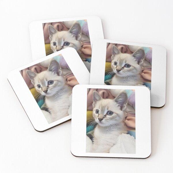 Item preview, ​Adorable Blue-Eyed Lynx Point Kitten designed and sold by Bre1973.