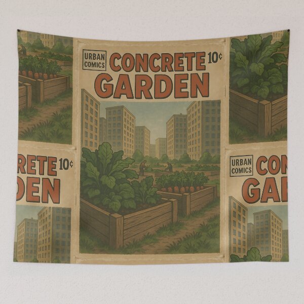 Item preview, Urban Farming: Concrete Garden designed and sold by bapupa.