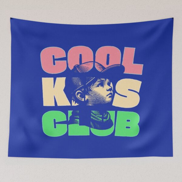 Item preview, Cool Kids Club – Retro Vintage Graphics designed and sold by WAKYSHOP.