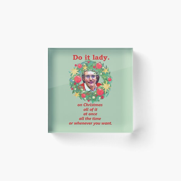 Item preview, Christmas Do It Lady   Chit designed and sold by Karen Simon.