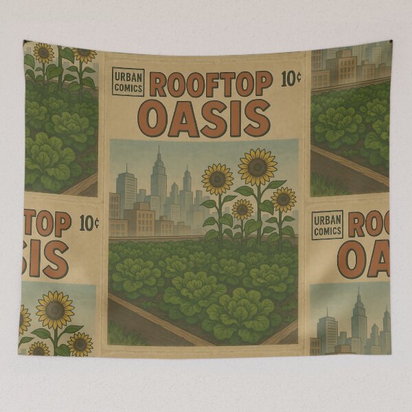 Item preview, Urban Farming: Rooftop Oasis designed and sold by bapupa.