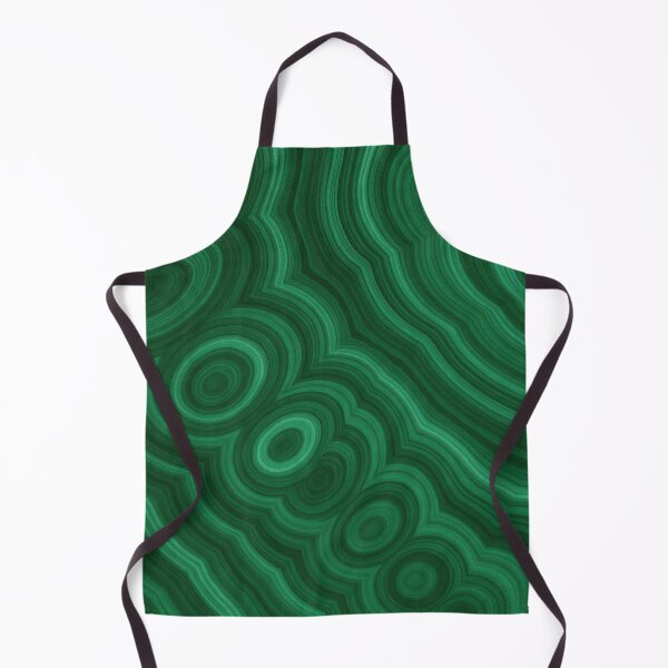 Item preview, Malachite Gemstone Texture with Green Banded Surface Pattern Art designed and sold by SurfaceCraft Studio.