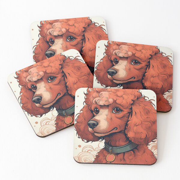 Item preview, Red Poodle designed and sold by Sharaku65.