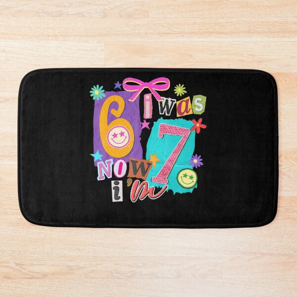 Item preview, I Was 6 Now I'M 7 67 Six Seven Meme 7 Years Old Birthday designed and sold by MadalynKiehn.