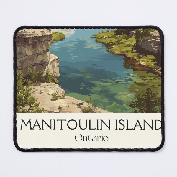 Item preview, Manitoulin Island Ontario | Freshwater Island Scenery Art designed and sold by TuncGK.