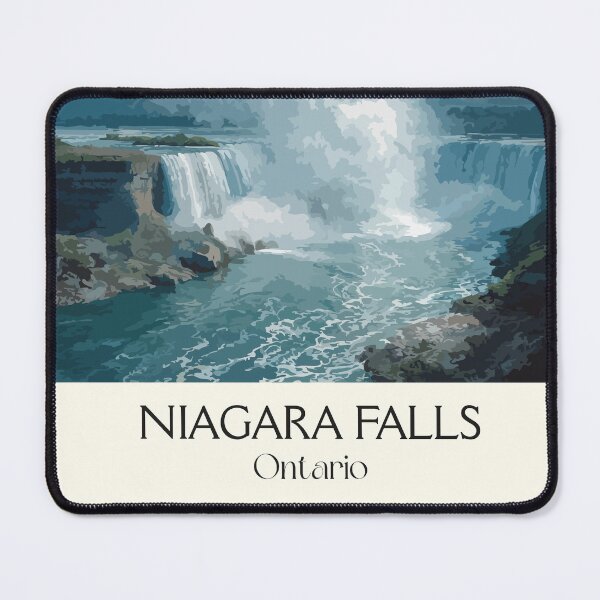 Item preview, Niagara Falls Ontario Canada | Majestic Waterfall Art Print designed and sold by TuncGK.