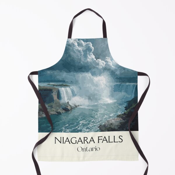 Item preview, Niagara Falls Ontario Canada | Majestic Waterfall Art Print designed and sold by TuncGK.
