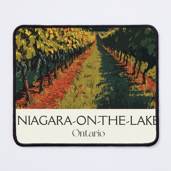 Item preview, Niagara-on-the-Lake | Ontario Wine Country Vineyard Art designed and sold by TuncGK.