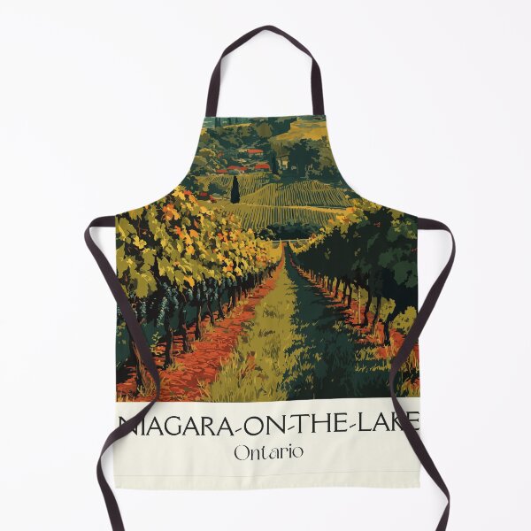 Item preview, Niagara-on-the-Lake | Ontario Wine Country Vineyard Art designed and sold by TuncGK.