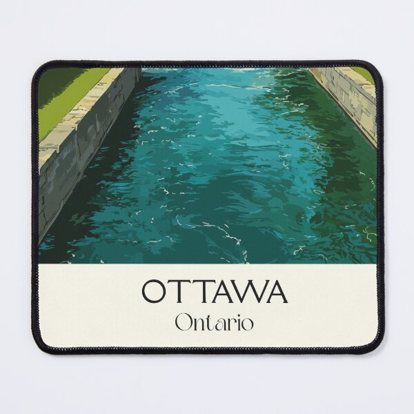 Item preview, Ottawa Ontario | Rideau Canal Historic Locks Art Print designed and sold by TuncGK.