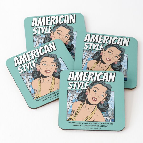 Item preview, American Style Pop Art | Retro Comic Design designed and sold by leksa00.