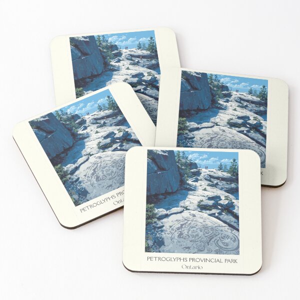 Item preview, Petroglyphs Provincial Park | Indigenous Rock Carvings Art designed and sold by TuncGK.