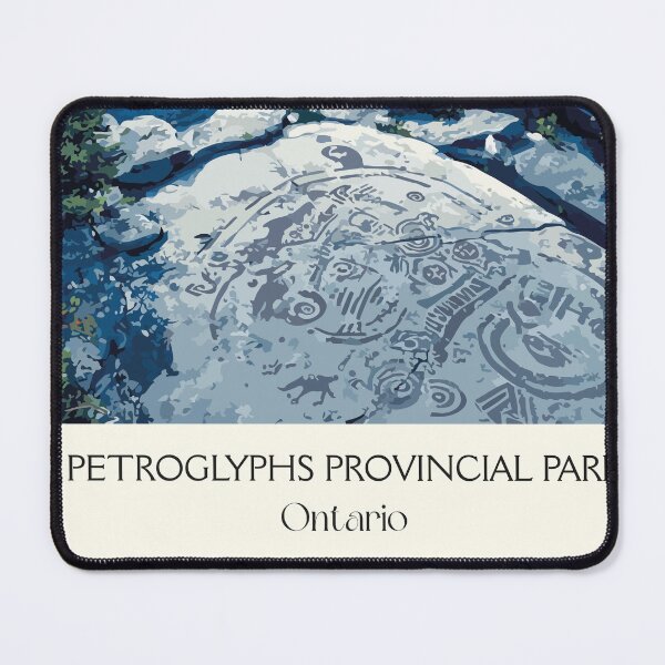 Item preview, Petroglyphs Provincial Park | Indigenous Rock Carvings Art designed and sold by TuncGK.