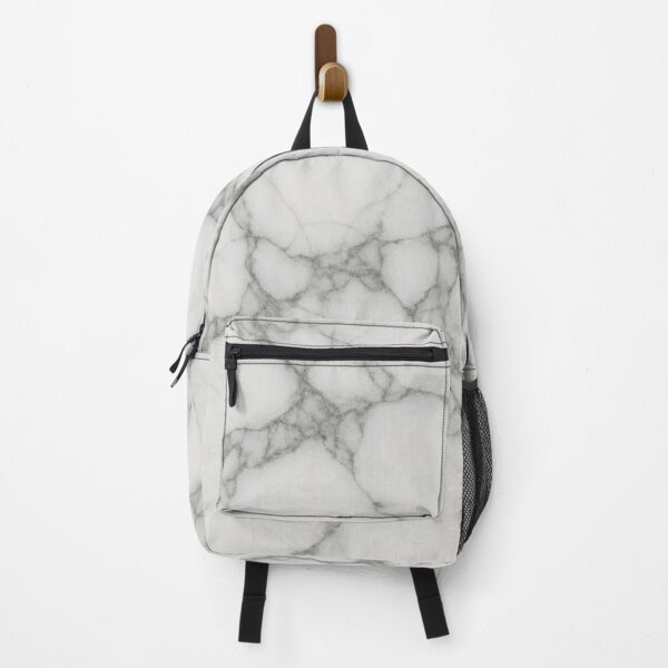 Item preview, White Howlite Gemstone Texture with Natural Marble Veining Surface Art designed and sold by SurfaceCraft Studio.