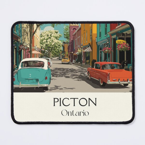 Item preview, Picton Ontario | Prince Edward County Main Street Art designed and sold by TuncGK.