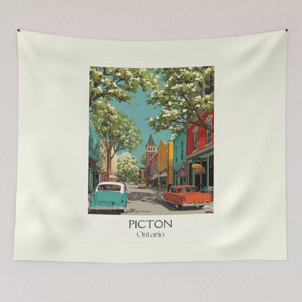 Item preview, Picton Ontario | Prince Edward County Main Street Art designed and sold by TuncGK.