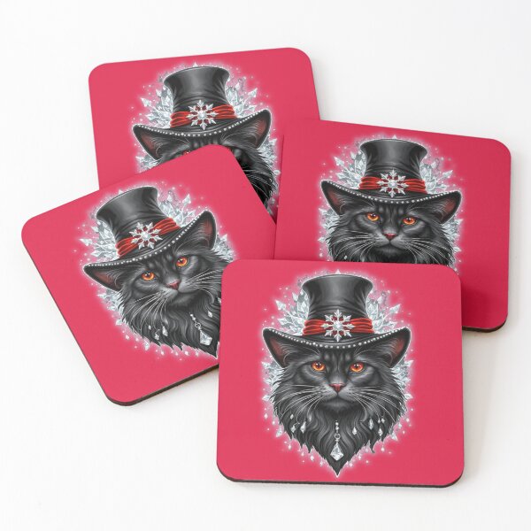 Item preview, The Winter Alchemist Cat 冬の錬金術師猫 designed and sold by CamillaCreation.