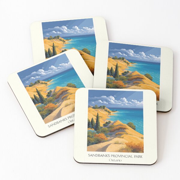 Item preview, Sandbanks Provincial Park | PEC Dunes and Beach Art designed and sold by TuncGK.