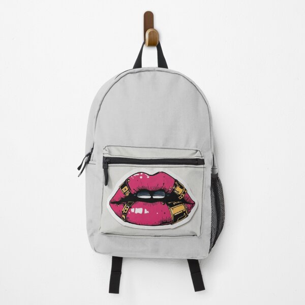 Item preview, Cyberpunk Lips – Futuristic Pop Art Illustration designed and sold by Grafititee.
