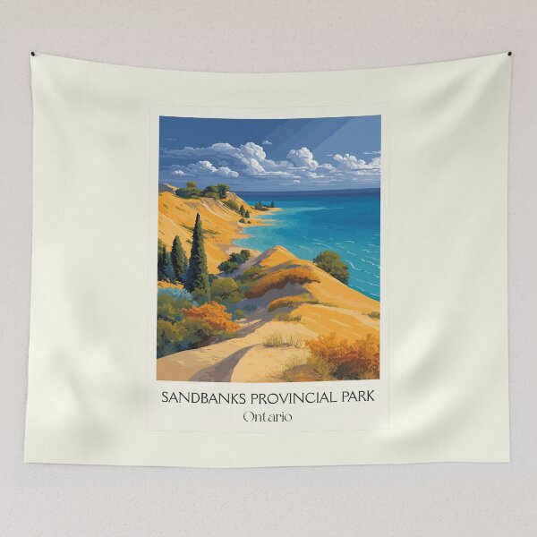 Item preview, Sandbanks Provincial Park | PEC Dunes and Beach Art designed and sold by TuncGK.