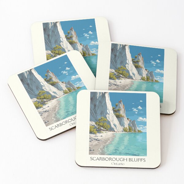 Item preview, Scarborough Bluffs Ontario | Lake Ontario Cliffs Art designed and sold by TuncGK.