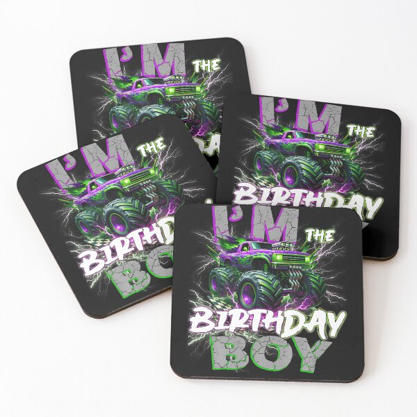 Item preview, Im The Birthday Monster Truck Group Family Matching Party designed and sold by MadalynKiehn.