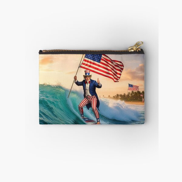 Item preview, Uncle Sam Rides the Patriotic Wave designed and sold by Skullet-Designs.