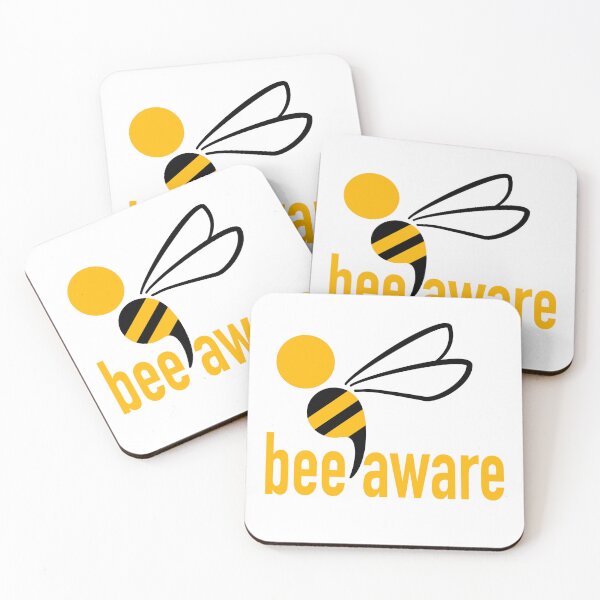 Item preview, Bee Aware- Mental Health Awareness Semicolon designed and sold by dcroffe.