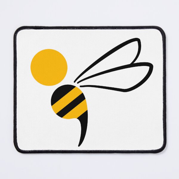 Item preview, Bee Semicolon Logo designed and sold by dcroffe.