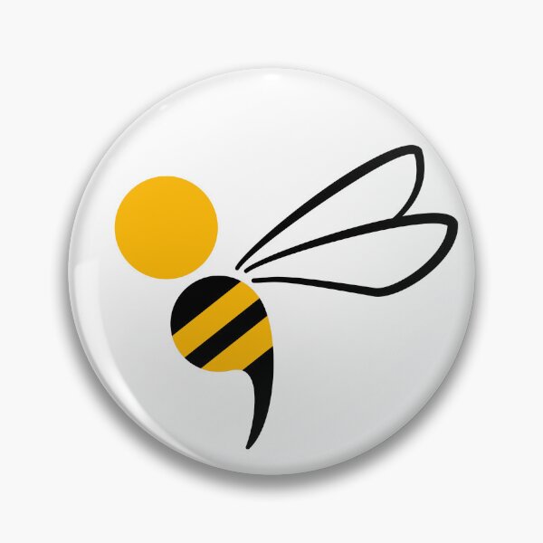 Item preview, Bee Semicolon Logo designed and sold by dcroffe.