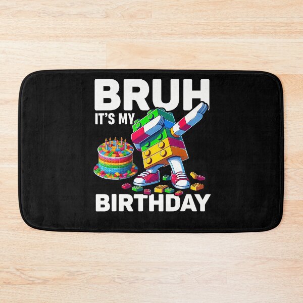 Item preview, Bruh Its My Birthday Master Builder Dabbing Blocks Bricks designed and sold by MadalynKiehn.