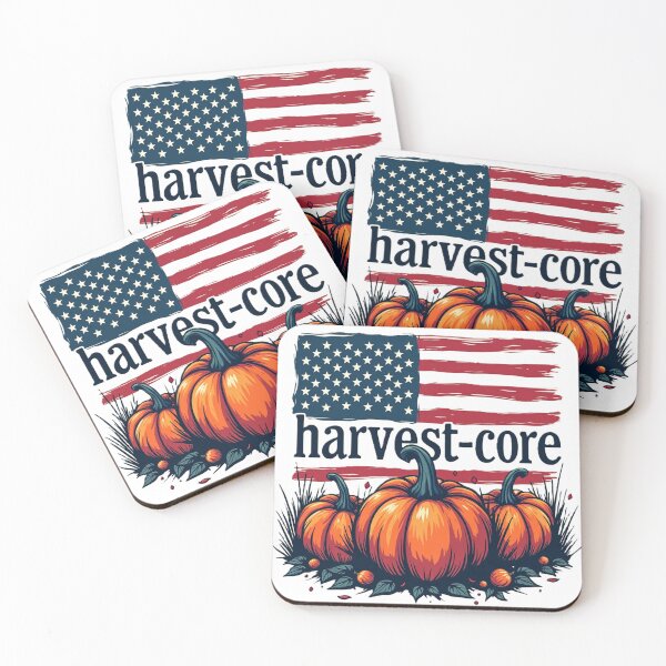 Item preview, Flag and Pumpkins designed and sold by Road Home Quilting.