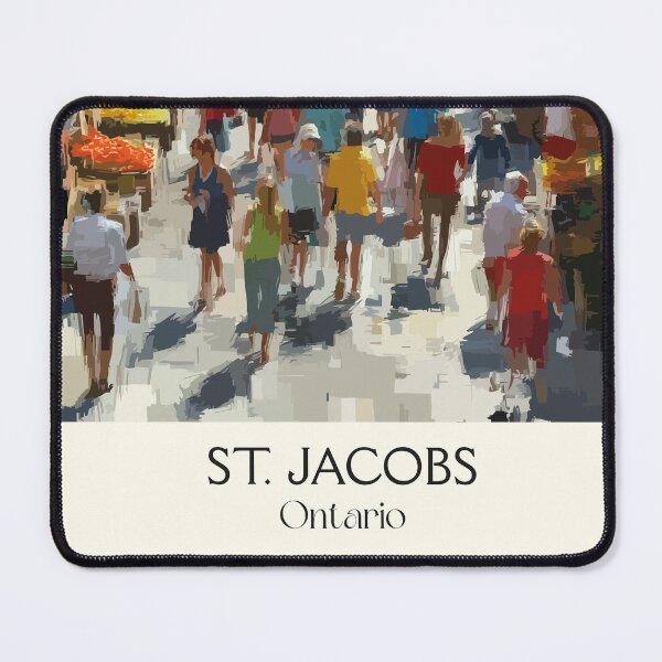Item preview, St. Jacobs Ontario Farmers' Market | Mennonite Country Art designed and sold by TuncGK.