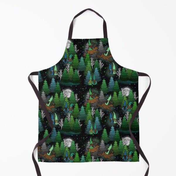 Item preview, Magical Moonlit Gnome Village at the North Pole designed and sold by IrishVikingDesigns.