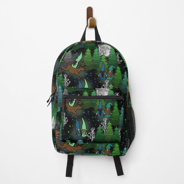 Item preview, Magical Moonlit Gnome Village at the North Pole designed and sold by IrishVikingDesigns.