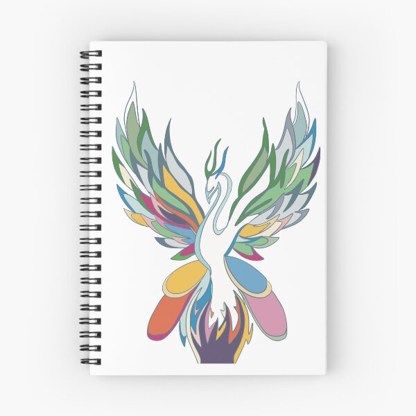 Item preview, Phoenix Sticker — Abstract Art designed and sold by iampaulmorris.
