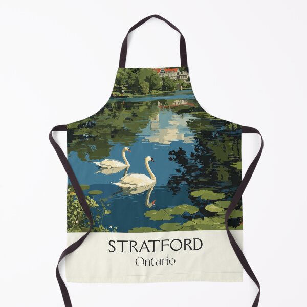 Item preview, Stratford Ontario | Avon River & Festival Theatre Art designed and sold by TuncGK.