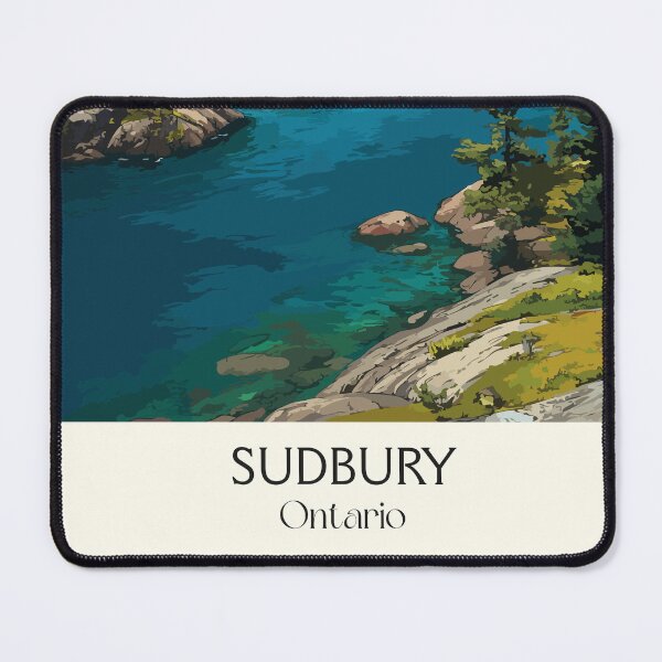 Item preview, Sudbury Ontario | Ramsey Lake & Northern Scenery Art designed and sold by TuncGK.