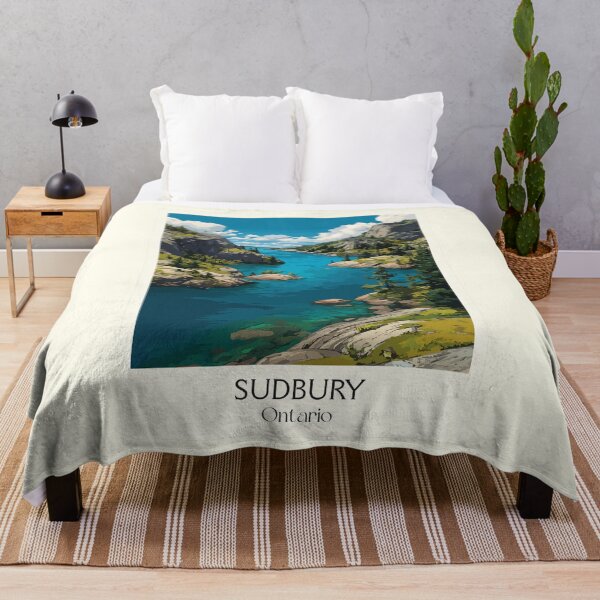 Item preview, Sudbury Ontario | Ramsey Lake & Northern Scenery Art designed and sold by TuncGK.
