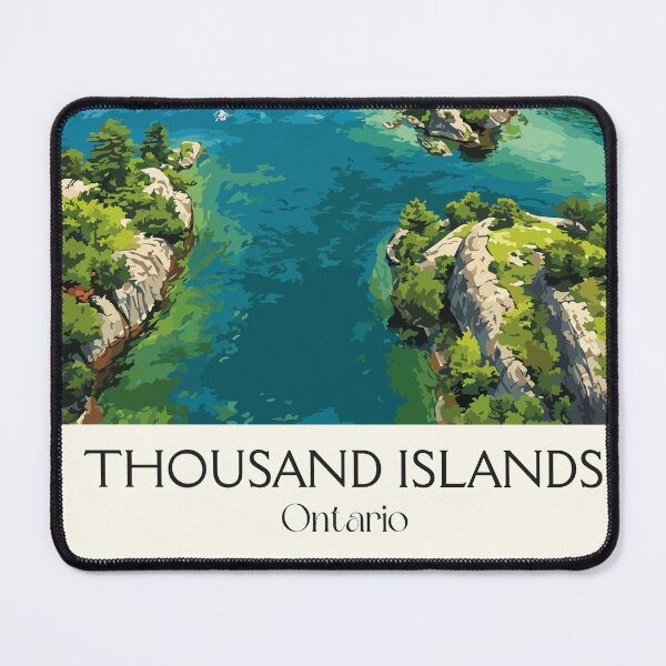 Item preview, Thousand Islands Ontario | St. Lawrence River Scenery Art designed and sold by TuncGK.