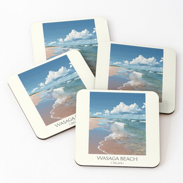 Item preview, Wasaga Beach Ontario | Longest Freshwater Beach Art designed and sold by TuncGK.