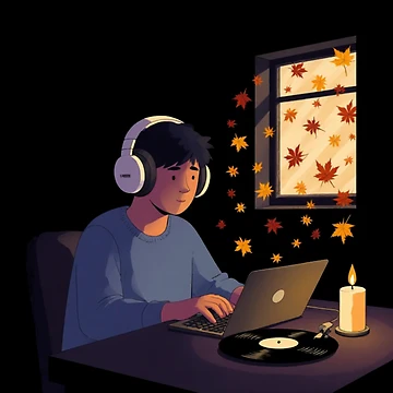 Artwork thumbnail, Lo-Fi Coding Session by Aetheriswork