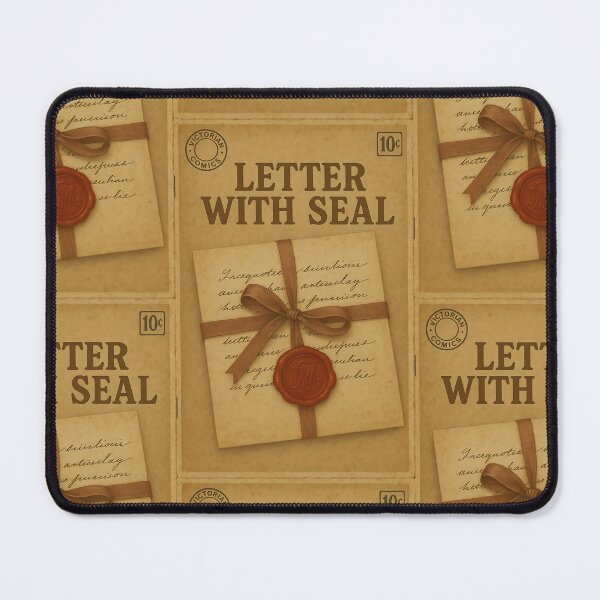 Item preview, Victorian Ephemera: Letter with Seal designed and sold by bapupa.