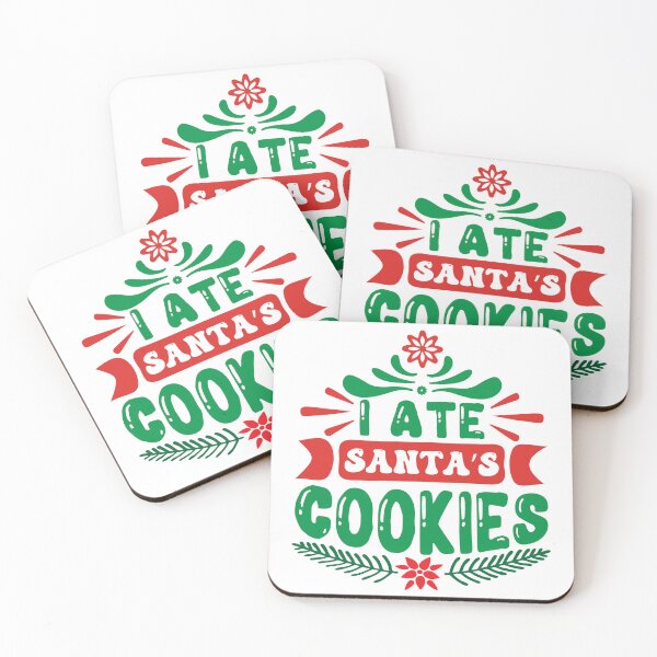 Item preview, I Ate Santa's Cookies - Funny Naughty List Christmas Joke designed and sold by FuzionRaptor.
