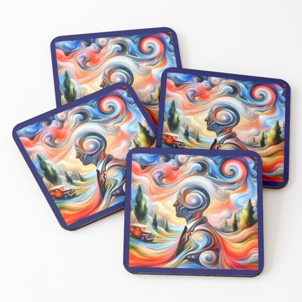 Item preview, Stream of Consciousness: Surreal Swirls of Mind and Landscape designed and sold by daweave77.
