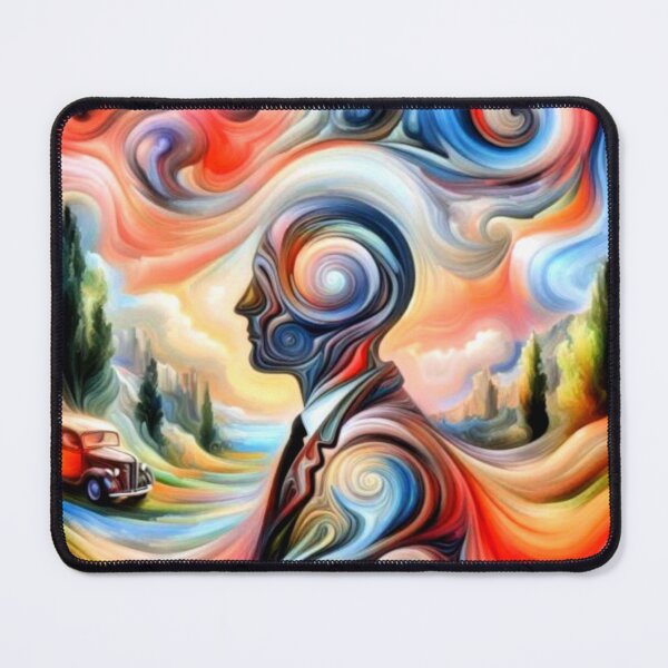 Item preview, Stream of Consciousness: Surreal Swirls of Mind and Landscape designed and sold by daweave77.