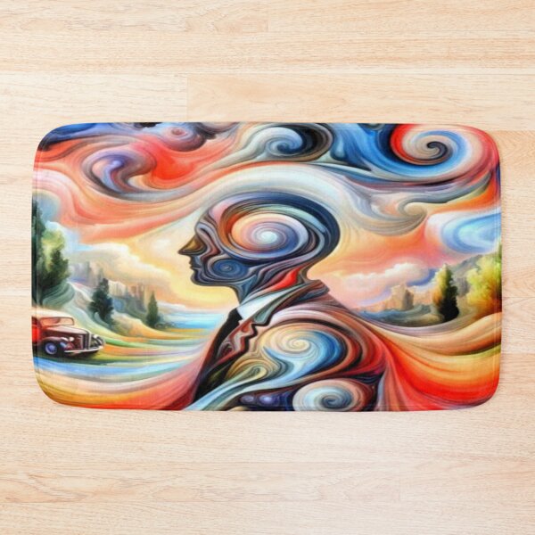 Item preview, Stream of Consciousness: Surreal Swirls of Mind and Landscape designed and sold by daweave77.