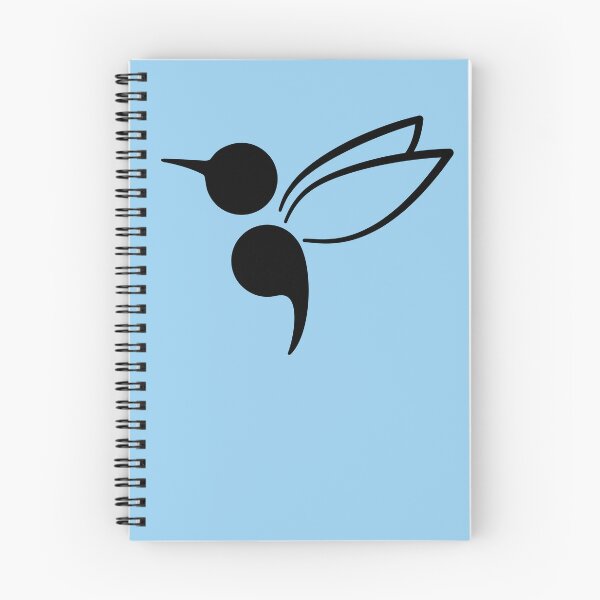 Item preview, Hummingbird Semicolon Logo designed and sold by dcroffe.