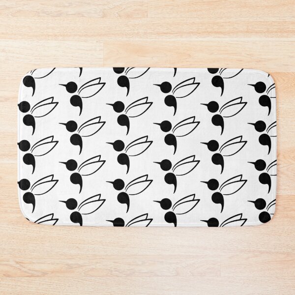 Item preview, Hummingbird Semicolon Logo designed and sold by dcroffe.